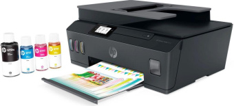 МФУ струйный HP Smart Tank 615 AIO (Y0F71A) A4 WiFi BT USB черный от магазина РЭССИ