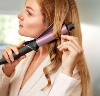 Щипцы Philips BHB868/00 макс.темп.:200С покрытие:керамико-кератиновое черный/фиолетовый от магазина РЭССИ