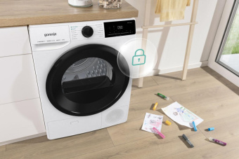 Сушильная машина Gorenje DNA82 кл.энер.:A++ макс.загр.:8кг черный от магазина РЭССИ