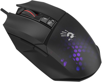 Мышь A4Tech Bloody W65 Max Mini черный оптическая (12000dpi) USB (9but) от магазина РЭССИ