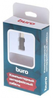 Переходник Buro BHP RET TPC-MCR micro USB (f)-USB Type-C (m) черный от магазина РЭССИ