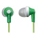 Наушники вкладыши Panasonic RP-HJE118GU 1.1м зеленый проводные в ушной раковине (RP-HJE118GUG) от магазина РЭССИ