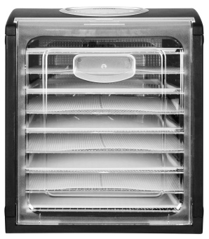 Сушка для фруктов и овощей Hyundai HYFD-P1801 18под. 700Вт черный от магазина РЭССИ