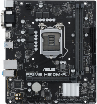 Материнская плата Asus PRIME H510M-R-SI Soc-1200 Intel H510 2xDDR4 mATX AC`97 8ch(7.1) GbLAN+VGA+DVI+HDMI White Box от магазина РЭССИ