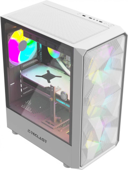 ПК Teclast G02 Ryzen 7 7800X3D (4.2) 32Gb SSD1Tb RTX 4070Super 12Gb Windows 11 Professional GbitEth WiFi BT 750W белый (G02 7800X3D32G1T4070SWKRU) от магазина РЭССИ