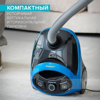 Пылесос Scarlett SC-VC80B64 1800Вт синий (в компл.:1мешок) от магазина РЭССИ