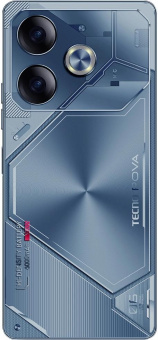 Смартфон Tecno Pova 6 256Gb 8Gb синий моноблок 3G 4G 2Sim 6.8" 1080x2460 Android 14 108Mpix 802.11 a/b/g/n/ac NFC GPS GSM900/1800 Protect FM от магазина РЭССИ