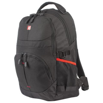 Универсальный рюкзак GERMANIUM S-06 уплотненная спинка облегченный черный 46х32х15 см 226953 от магазина РЭССИ