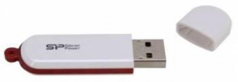 Флеш Диск Silicon Power 64Gb LuxMini 320 SP064GBUF2320V1W USB2.0 белый от магазина РЭССИ