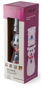 Кулер Vatten Kids Mouse настольный белый/красный от магазина РЭССИ