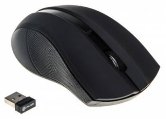 Мышь Оклик 615MW черный оптическая (1200dpi) беспроводная USB для ноутбука (3but) от магазина РЭССИ