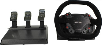 Руль ThrustMaster TS-XW RACER EU VERSION 14кноп. (с педалями) черный/красный от магазина РЭССИ