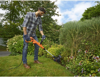 Триммер электрический Black+Decker BESTE625-QS неразбор.штан. реж.эл.:леска от магазина РЭССИ