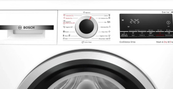 Стиральная машина Bosch WDS28460ME пан.англ. класс: A загр.фронтальная макс.:8кг (с сушкой) белый от магазина РЭССИ