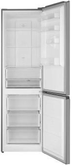 Холодильник Weissgauff WRK 2000 Total NoFrost Inverter Inox 2-хкамерн. нержавеющая сталь инвертер от магазина РЭССИ