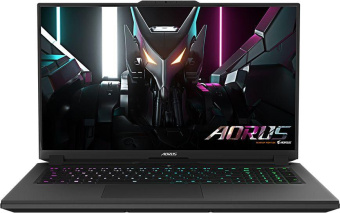 Ноутбук Gigabyte Aorus 7 Core i5 12500H 16Gb SSD512Gb NVIDIA GeForce RTX4050 6Gb 17.3" IPS FHD (1920x1080) Free DOS black WiFi BT Cam (9MF-E2KZ513SD) от магазина РЭССИ