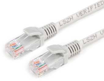 Патч-корд Premier PP31-1.5M-LSZH 1Гбит/с UTP 4 пары cat.5E CCA molded 1.5м серый RJ-45 (m)-RJ-45 (m) от магазина РЭССИ