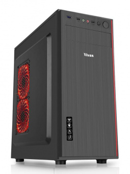 Корпус Accord JP-II черный без БП ATX 6x120mm 2xUSB2.0 1xUSB3.0 audio от магазина РЭССИ