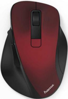 Мышь Hama MW-500 красный оптическая (1600dpi) silent беспроводная USB для ноутбука (6but) от магазина РЭССИ