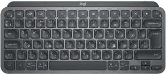 Клавиатура Logitech MX Keys Mini темно-серый/черный USB беспроводная BT/Radio LED (920-010501) от магазина РЭССИ
