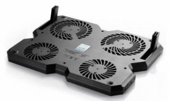 Подставка для ноутбука Deepcool MULTI CORE X6 (MULTICOREX6) 15.6"380x295x24мм 24дБ 2xUSB 4x 900г черный от магазина РЭССИ