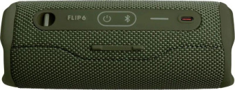 Колонка порт. JBL Flip 6 зеленый 30W 1.0 BT 10м 4800mAh (JBLFLIP6GREN) от магазина РЭССИ