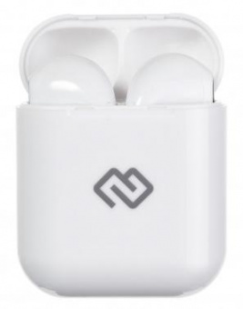 Гарнитура вкладыши Digma TWS-10 белый беспроводные bluetooth в ушной раковине (I9SW) от магазина РЭССИ