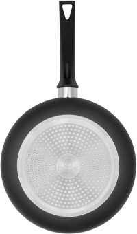 Сковорода Rondell Arabesco RDA-577 круглая 24см покрытие: Xylan Plus ручка несъемная (с крышкой) серый от магазина РЭССИ