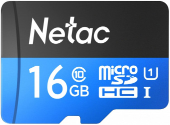 Флеш карта microSDHC 16Gb Class10 Netac NT02P500STN-016G-S P500 от магазина РЭССИ