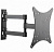 Кронштейн для телевизора Ultramounts UM867 черный 23"-42" макс.20кг настенный поворот и наклон от магазина РЭССИ