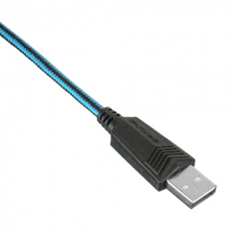 Наушники с микрофоном Оклик HS-L930G SNORTER черный 2.1м мониторные USB оголовье (1192375) от магазина РЭССИ