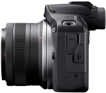Фотоаппарат Canon EOS R100 черный 24.1Mpix 3" 1080p WiFi RF-S 18-45mm f/4.5-6.3 IS STM LP-E17 от магазина РЭССИ