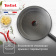 Сковорода Tefal Natural Cook 04234926 круглая 26см ручка несъемная (с крышкой) серый (9100052849) от магазина РЭССИ