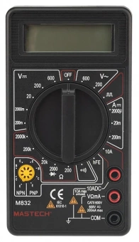 Мультиметры M832 (MASTECH) от магазина РЭССИ