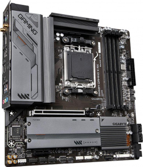 Материнская плата Gigabyte B650M GAMING X AX SocketAM5 AMD B650 4xDDR5 mATX AC`97 8ch(7.1) 2.5Gg RAID+HDMI+DP от магазина РЭССИ