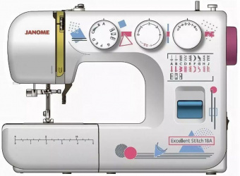 Швейная машина Janome Excellent Stitch 18A белый от магазина РЭССИ