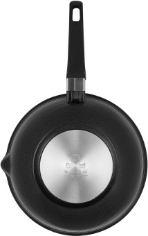 Сковорода ВОК (WOK) Rondell Escurion RDA-870 круглая 28см покрытие: антипригарное ручка съемная (с крышкой) черный от магазина РЭССИ