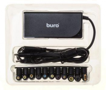 Блок питания Buro BUM-0220B65 автоматический 65W 18.5V-20V 11-connectors 3.25A 1xUSB 2.4A от бытовой электросети LED индикатор от магазина РЭССИ