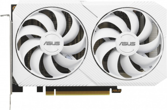 Видеокарта Asus PCI-E 4.0 DUAL-RTX3060-O8G-WHITE NVIDIA GeForce RTX 3060 8192Mb 128 GDDR6 1837/15000 HDMIx1 DPx3 HDCP Ret от магазина РЭССИ