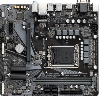 Материнская плата Gigabyte H610M H DDR4 Soc-1700 Intel H610 2xDDR4 mATX AC`97 8ch(7.1) GbLAN+VGA+HDMI от магазина РЭССИ