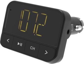 Автомобильный FM-модулятор Ritmix FMT-B200 черный MicroSD USB PDU (80000765) от магазина РЭССИ