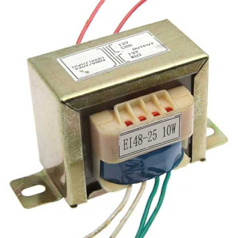 EI48*25 220v to 2x12v 10W от магазина РЭССИ