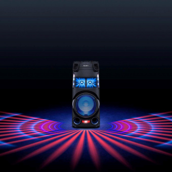 Минисистема Sony MHC-V43D черный CD CDRW DVD DVDRW FM USB BT от магазина РЭССИ