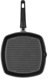 Сковорода-гриль Rondell Escurion RDA-869 квадратная 28см покрытие: Xylan Plus ручка съемная (без крышки) черный от магазина РЭССИ