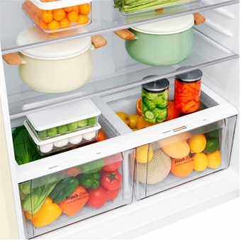 Холодильник LG GR-H802HEHZ бежевый (двухкамерный) от магазина РЭССИ