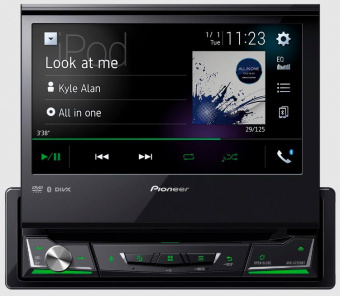 Автомагнитола CD DVD Pioneer AVH-A7250BT 1DIN 4x50Вт от магазина РЭССИ