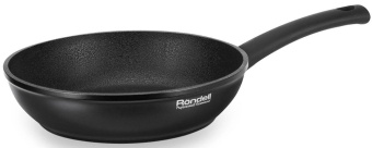 Сковорода Rondell Mustang RDA-599 круглая 28см покрытие: Xylan Plus ручка несъемная (без крышки) черный от магазина РЭССИ