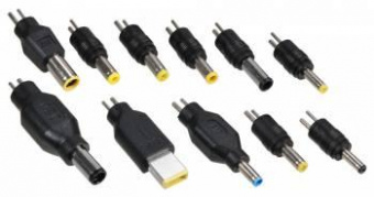 Блок питания Buro BUM-1187H90 ручной 90W 12V-20V 11-connectors от бытовой электросети LED индикатор от магазина РЭССИ