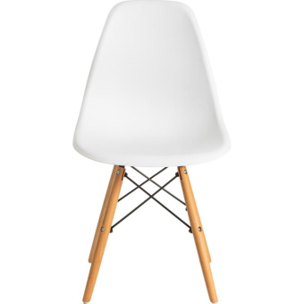Стул Tetchair Cindy eames mod. 1801 / 1 шт. в упаковке дерево бук/металл/сиденье пластик 45x51x82 см white белый 20229 от магазина РЭССИ