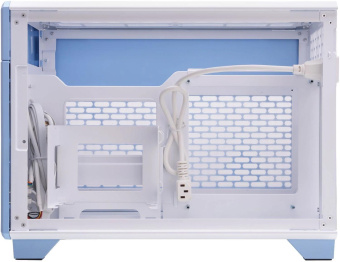 Корпус Thermaltake TR100 Hydrangea голубой без БП miniITX 8x140mm 2x200mm 2xUSB3.0 audio bott PSU от магазина РЭССИ